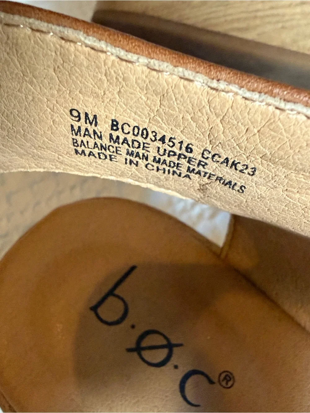Women’s b.o.c. Born Concept wedge sandals Sz 9